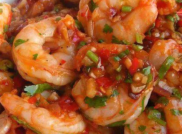 camarones a la mexicana, recetas de México