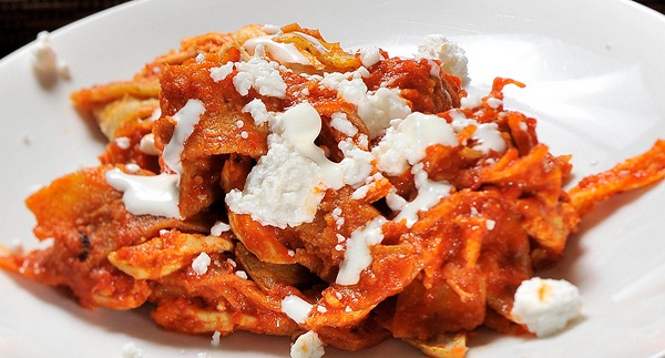 chilaquiles rojos