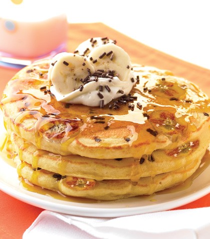 hotcakes con platano