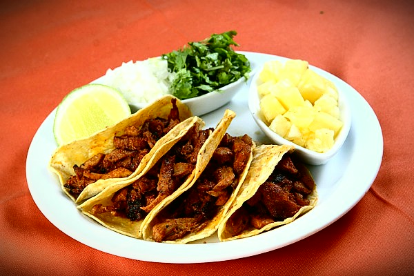 tacos de bistec adobado, recetas mexicanas