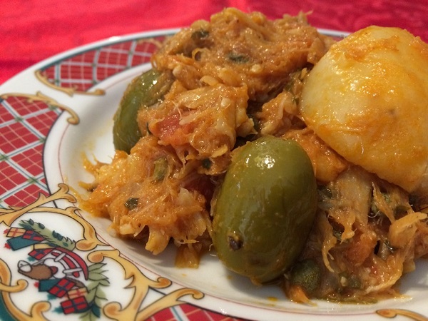 bacalao a la vizcaina, receta mexico, comida mexicana