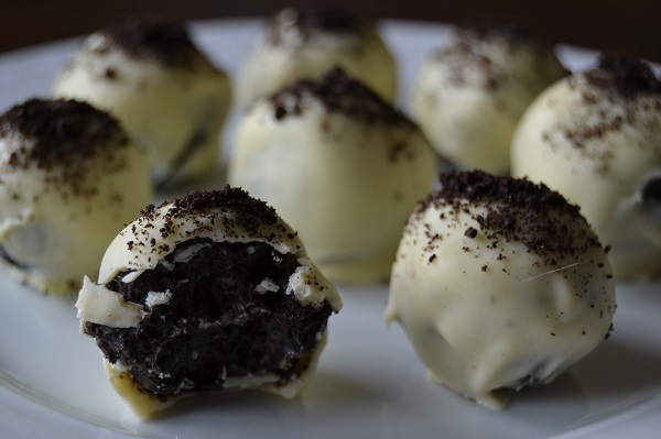 bolitas de galleta oreo, receta méxico, comida mexicana