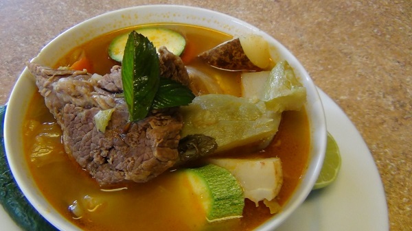 caldo norteno, receta mexicana, comida méxico