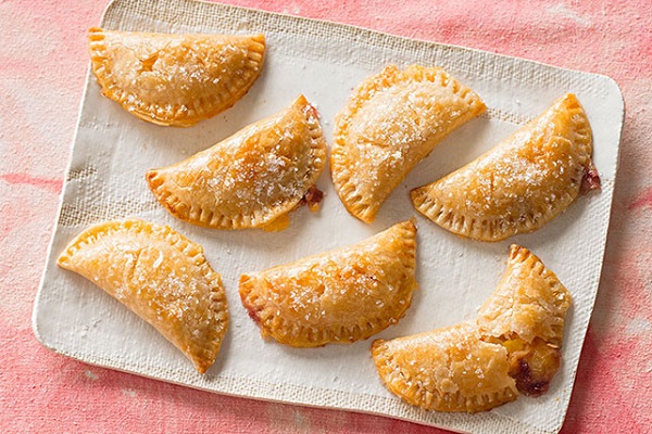 empanadas de piña, receta mexicana, comida méxico