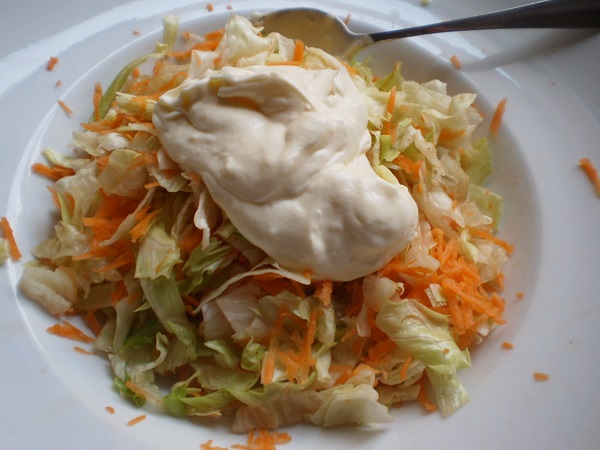 ensalada de zanahoria, comida mexicana