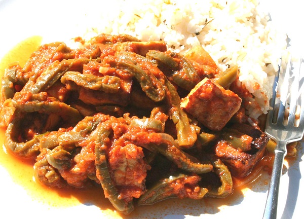 nopales con chipotle