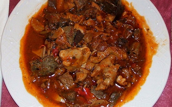 chanfaina de pavo