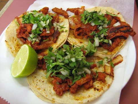tacos al pastor, receta mexicana