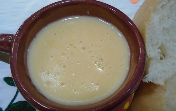 atole de durazno