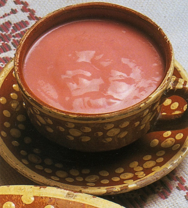 atole de mamey, receta de méxico