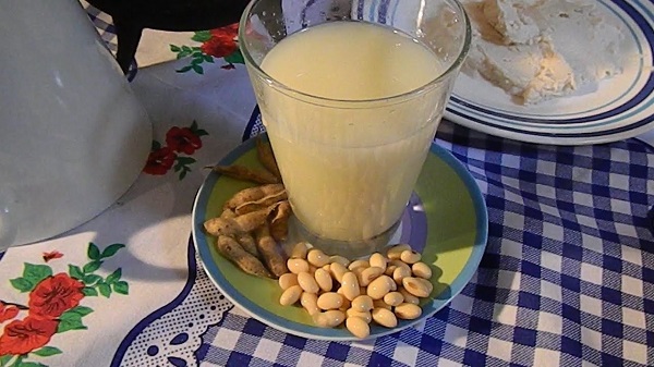 jugo de soya, receta mexicana