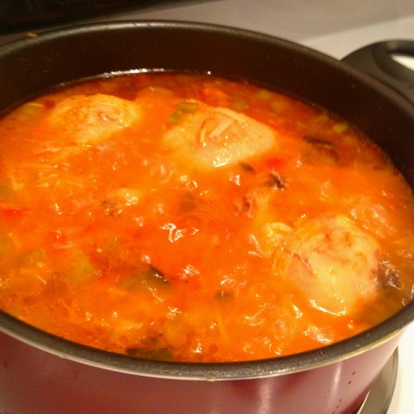 sopa de quimbombo