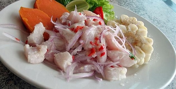 ceviche de huachinango, receta de méxico