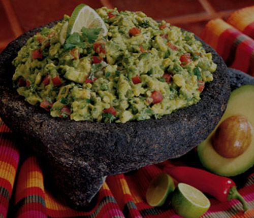 guacamole al guajillo, receta de méxico