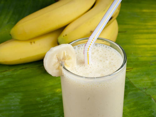 licuado de platano, receta de platano