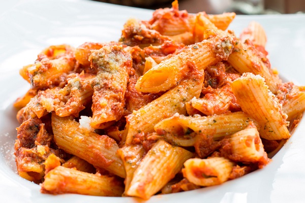 macarrones con chorizo