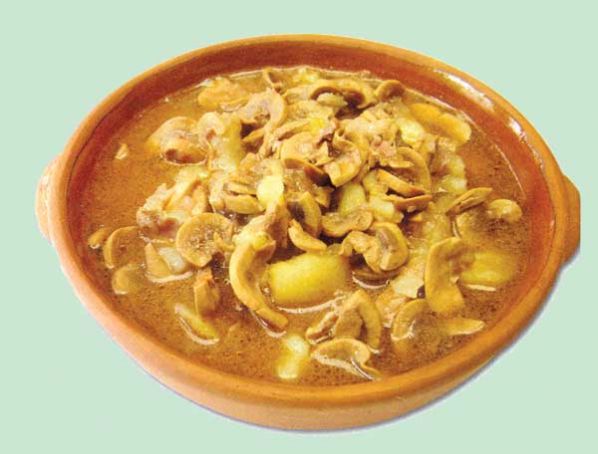 sopa de rinones, receta mexicana