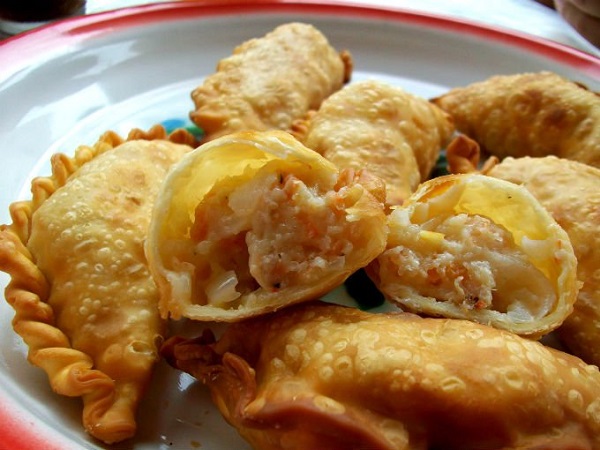 Empanadas de camarón