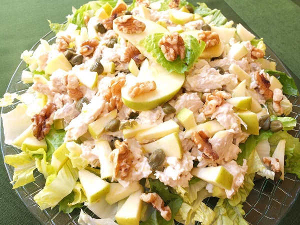 Receta Ensalada de manzana y zanahoria