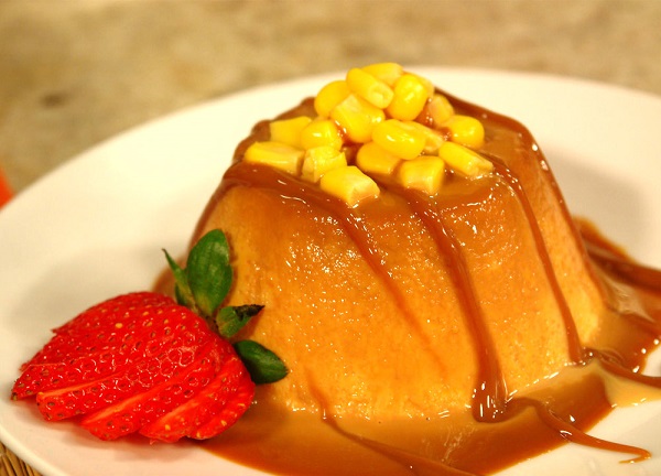 Receta Flan de elote