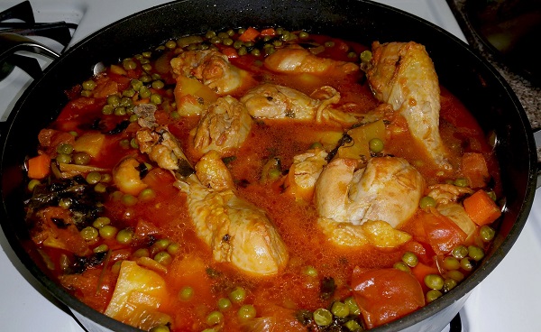 Receta Pollo tapado, receta mexicana