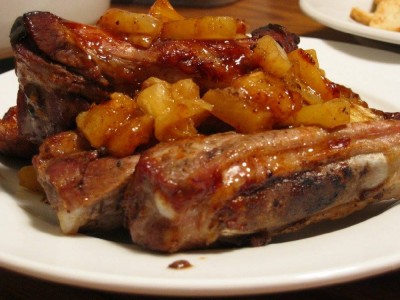 receta Costillas de cerdo en piña, comida mexicana, recetas de méxico