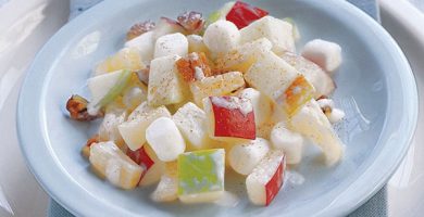 ensalada-navidena-de-manzana