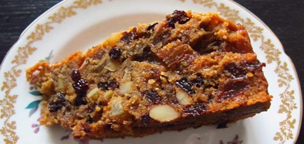 Receta Pastel envinado de navidad, comida mexicana