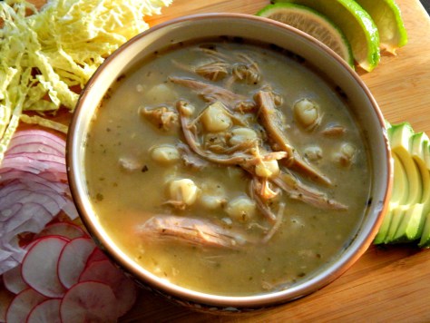 Receta Pozole de pavo, recetas de México